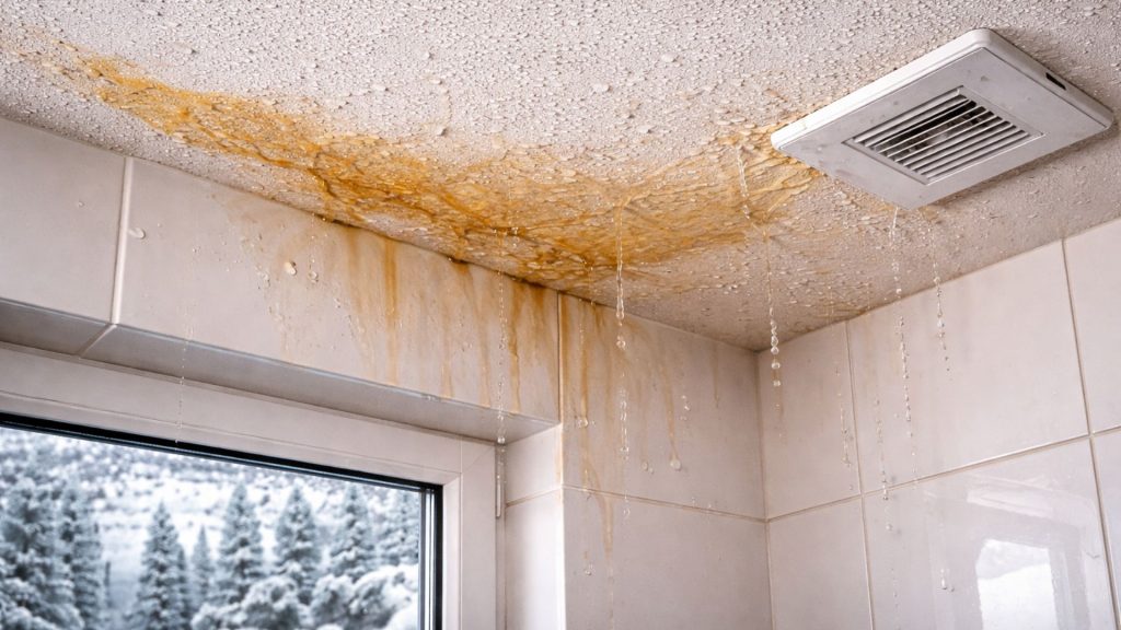 condensation vs roof