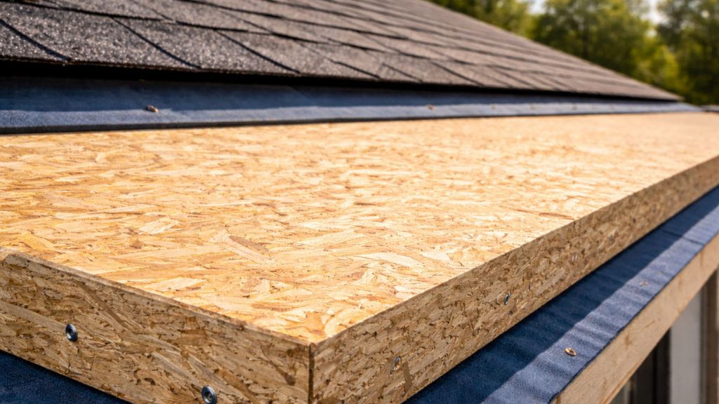 ОСБ-плита під бітумну черепицю: яка товщина критична, щоб дах не пішов "хвилями"? osb plyta pid bitumnu cherepytsyu tovshchyna ta pomylky