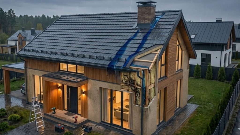 hidden leaks how the roof quietly rots inside the walls