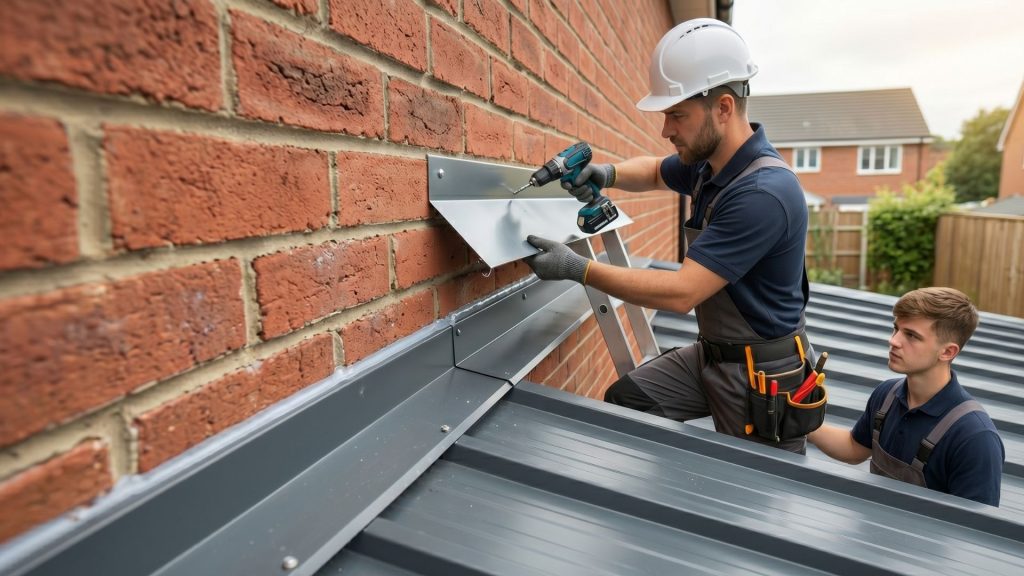 Дах над прибудовою (кухнею чи верандою) постійно відходить від стіни: як закрити цю щілину назавжди dah above the kitchen or veranda, gradually come out of the wall