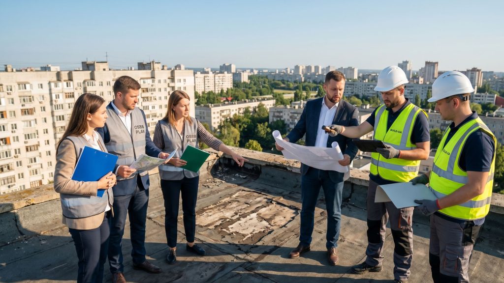 overhaul of a house in a large apartment building how to prepare osbb before work and call a contractor