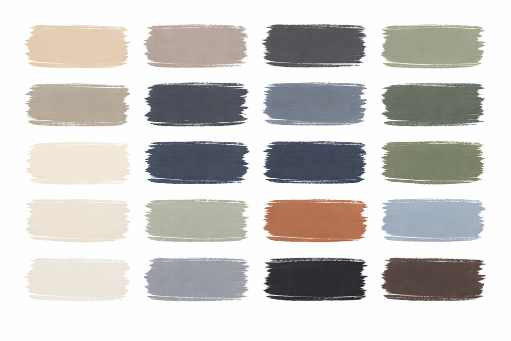 how to perfectly match the color of the roof to the facade