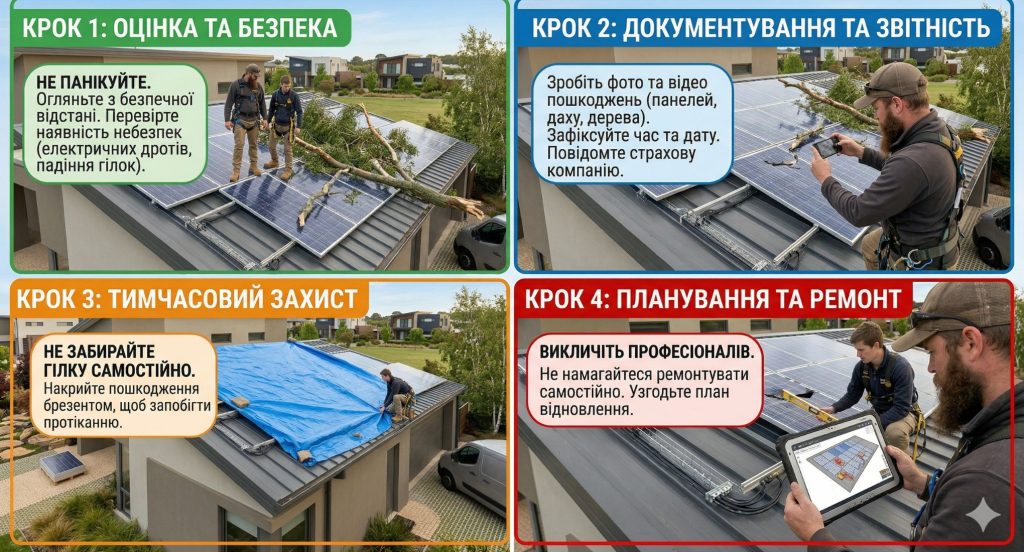 step by step instructions without panic