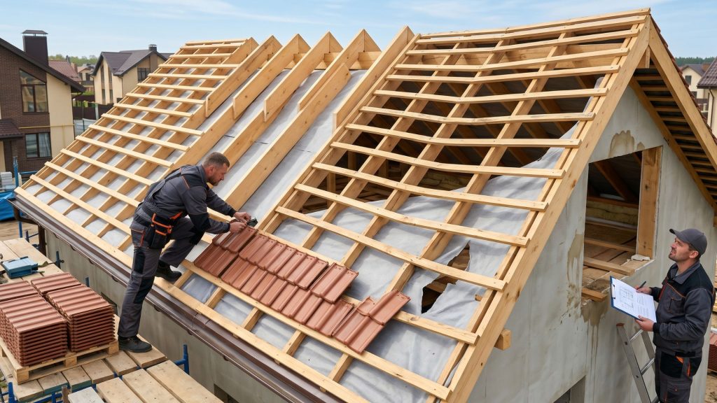 the skeleton of your home what is the economy of rafter systems and the cost of roofing tiles