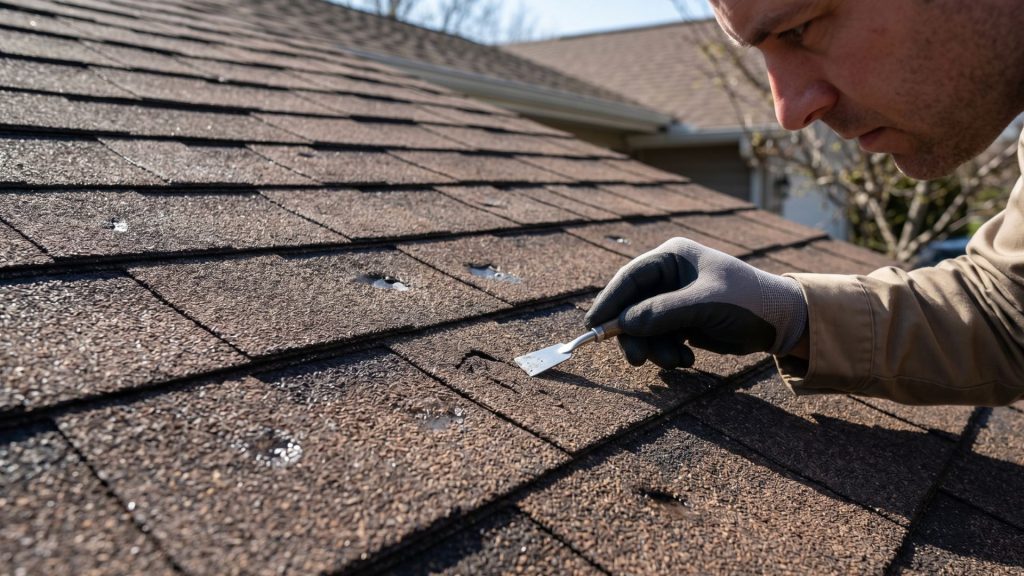 how to check your roof after a severe hailstorm