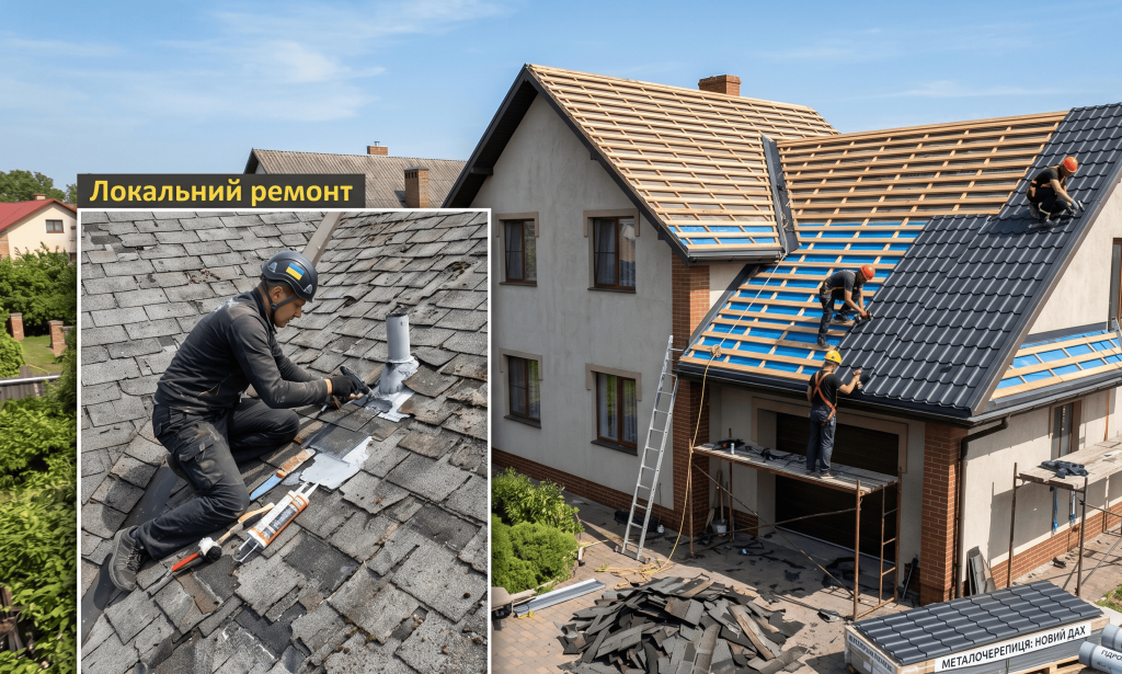 local repair vs complete replacement when is it more profitable to remove everything and do it anew